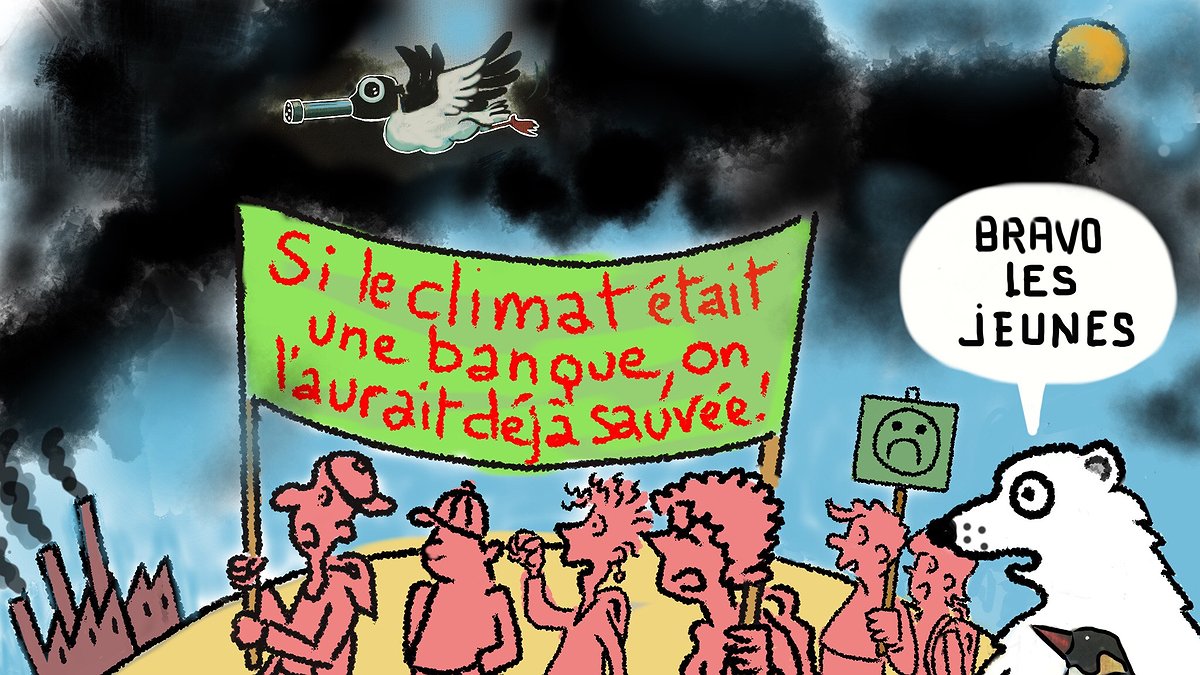 Illustration - Crise climatique : pas pour tout le monde