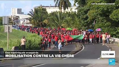 Illustration Martinique : couvre-feu et interdiction de manifester