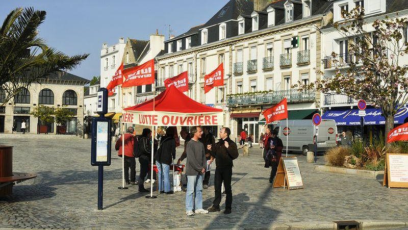 Illustration - Lutte ouvrière à la rencontre des travailleurs